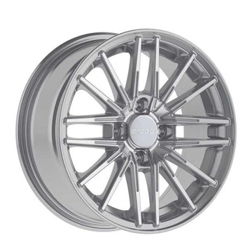 EMR-165-21 6.0x14" -4x108 ET35 63.4 Crystal Silver Jant (4 Adet)